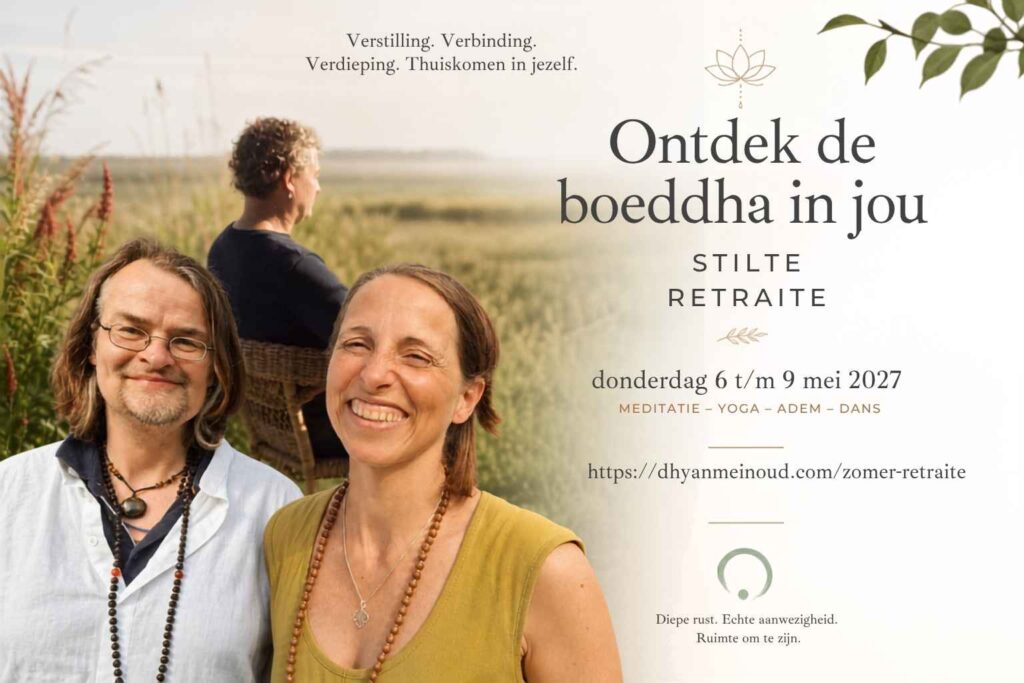 Stilte retraite 6 tm 9 mei 2027 in België
